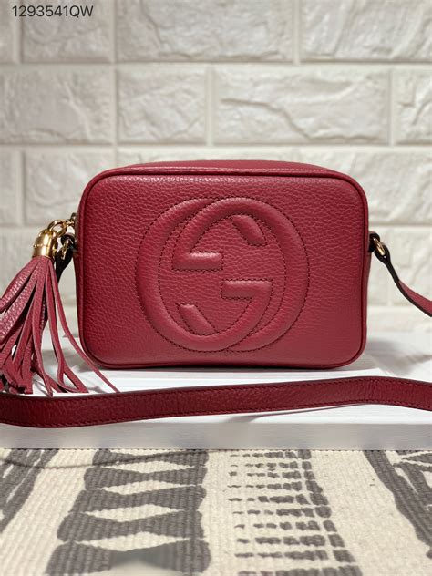 gucci burgundy purse|gucci purses handbags women.